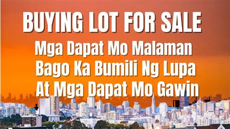 MGA DAPAT MONG MALAMAN BAGO KA BUMILI NG PISO .